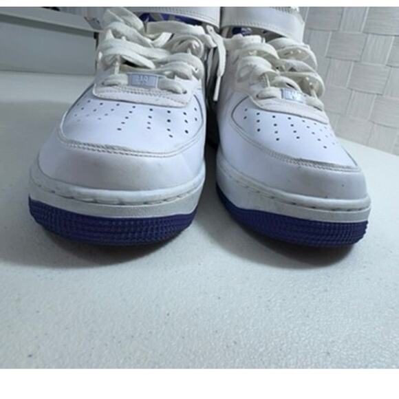 Vintage "AIR FORCE 1" IN Original Box W/Receipt from 6-16-2015, Sz 10 ,Hightop - Picture 5 of 16